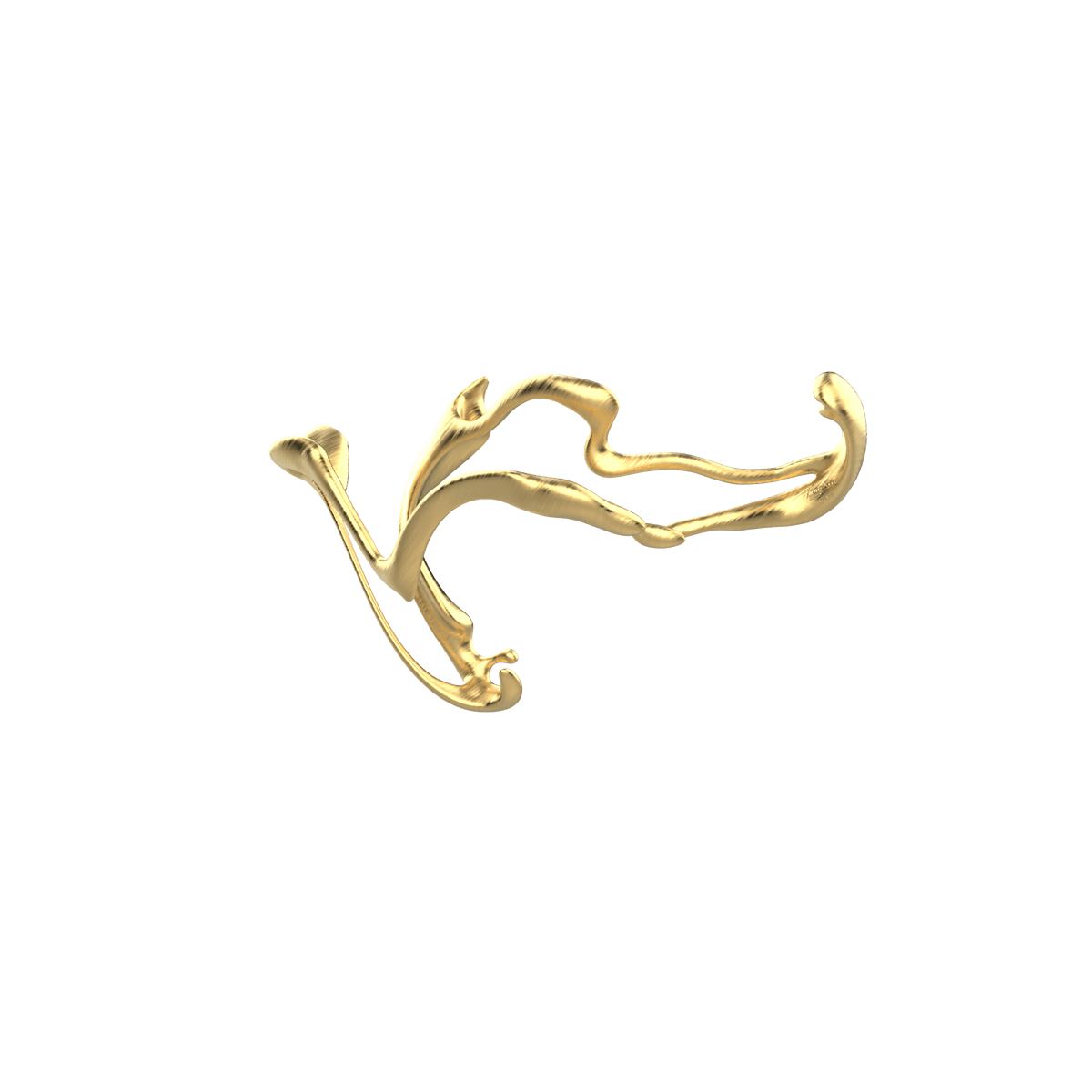 P&Bhusri S3-M-BLG-SC The Fountain of Youth Towel Warmer in PVD Brushed Luxury Gold
