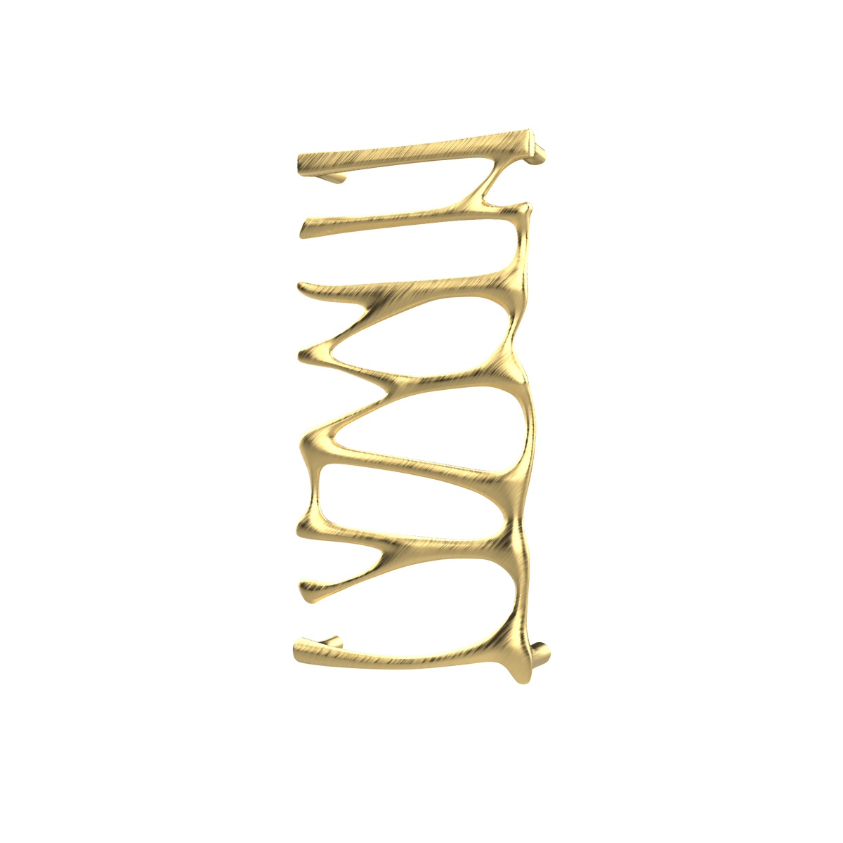 P&Bhusri S5-M-BBR-SC Provence Towel Warmer in PVD Brushed Brass