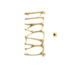 P&Bhusri S5-M-BBR-XM Provence Towel Warmer in PVD Brushed Brass