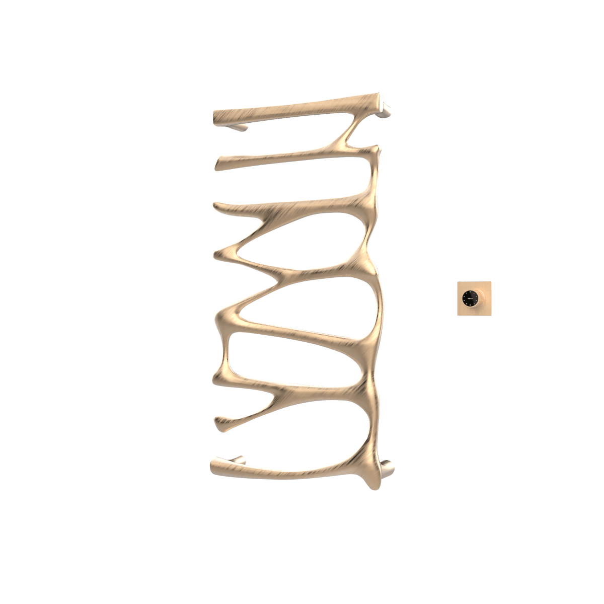 P&Bhusri S5-M-BBZ-XM Provence Towel Warmer in PVD Brushed Bronze