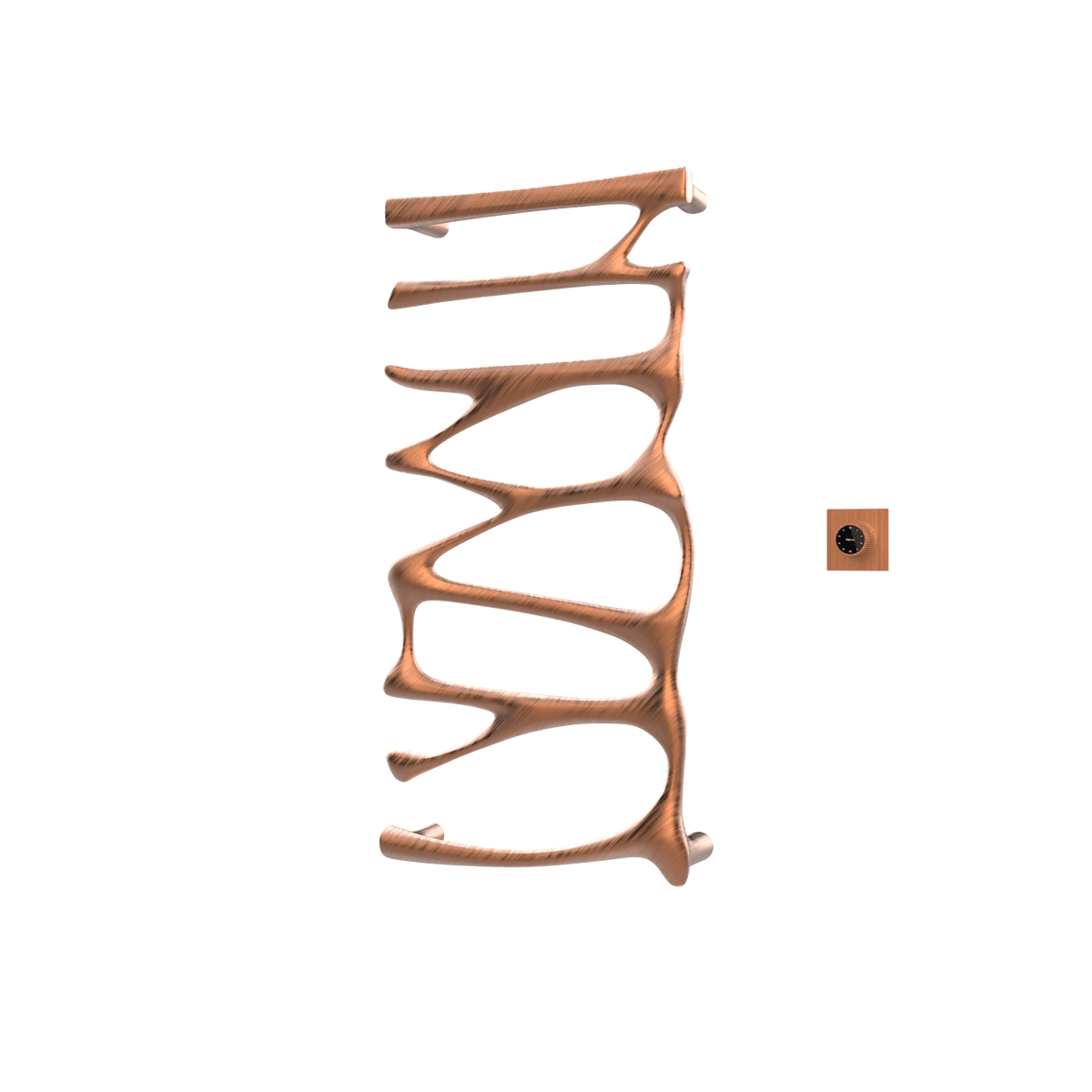 P&Bhusri S5-M-BRG-XM Provence Towel Warmer in PVD Brushed Rose Gold