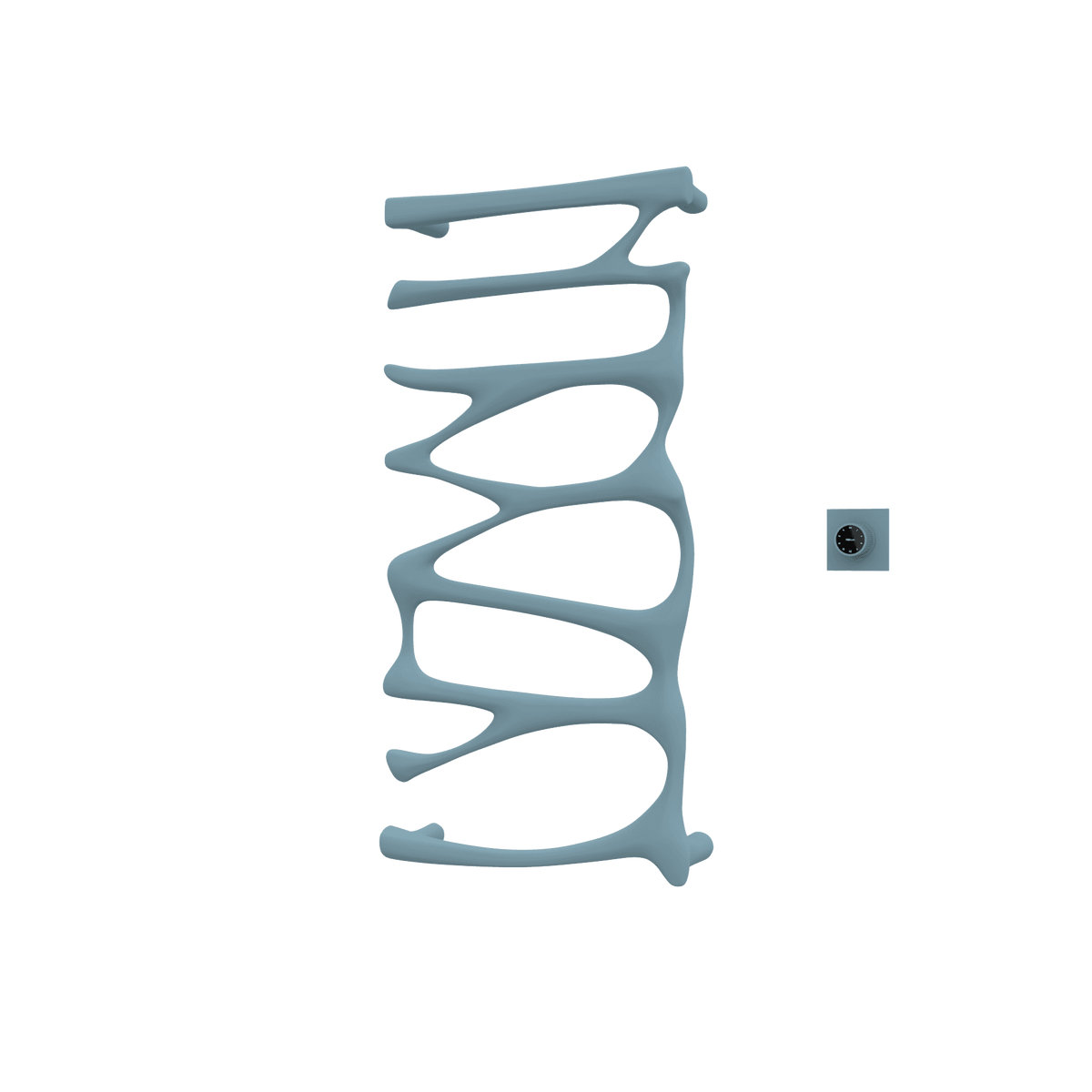 P&Bhusri S5-M-FBL-XM Provence Towel Warmer in Frost Blue