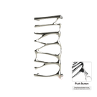 P&Bhusri S5-M-PWG-N Provence Towel Warmer in PVD Polished White Gold