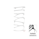 P&Bhusri S5-M-PWH-N Provence Towel Warmer in Porcelain White