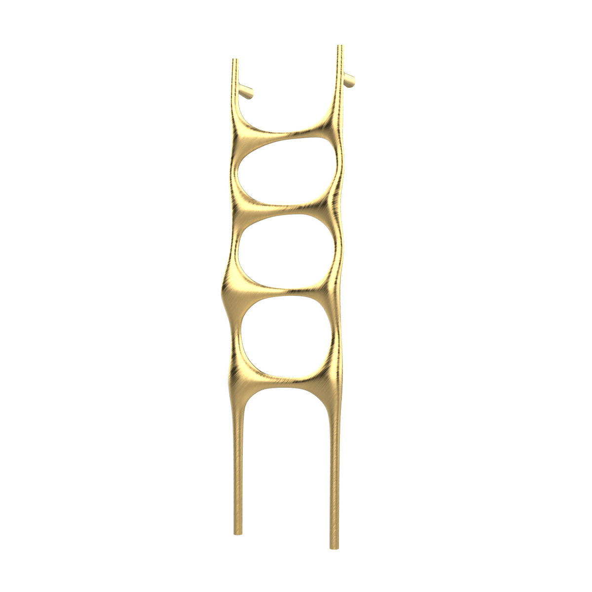 P&Bhusri S6-M-BLG-SC Crete Palace Towel Warmer in PVD Brushed Luxury Gold