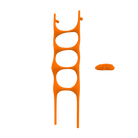 P&Bhusri S6-M-SOR-XA Crete Palace Towel Warmer in Sienna Orange