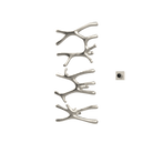 P&Bhusri S7-LMS-BNI-XM Daphne's Branch Large + Medium + Small Towel Warmer in PVD Brushed Nickel