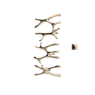 P&Bhusri S7-LMS-PBZ-XM Daphne's Branch Large + Medium + Small Towel Warmer in PVD Polished Bronze