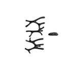 P&Bhusri S7-LM-PBN-XA Daphne's Branch Large + Medium Towel Warmer in PVD Polished Black Nickel