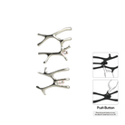 P&Bhusri S7-LM-PWG-N Daphne's Branch Large + Medium Towel Warmer in PVD Polished White Gold