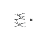 P&Bhusri S7-MS-CHR-XM Daphne's Branch Medium + Small Towel Warmer in Polished Chrome