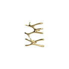 P&Bhusri S7-MS-LGD-SC Daphne's Branch Medium + Small Towel Warmer in PVD Polished Luxury Gold