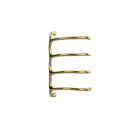 P&Bhusri S8-M-24K-SC Tuscany Glimmer Towel Warmer in PVD 24K Gold