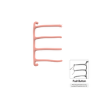 P&Bhusri S8-M-BPK-N Tuscany Glimmer Towel Warmer in Blossom Pink