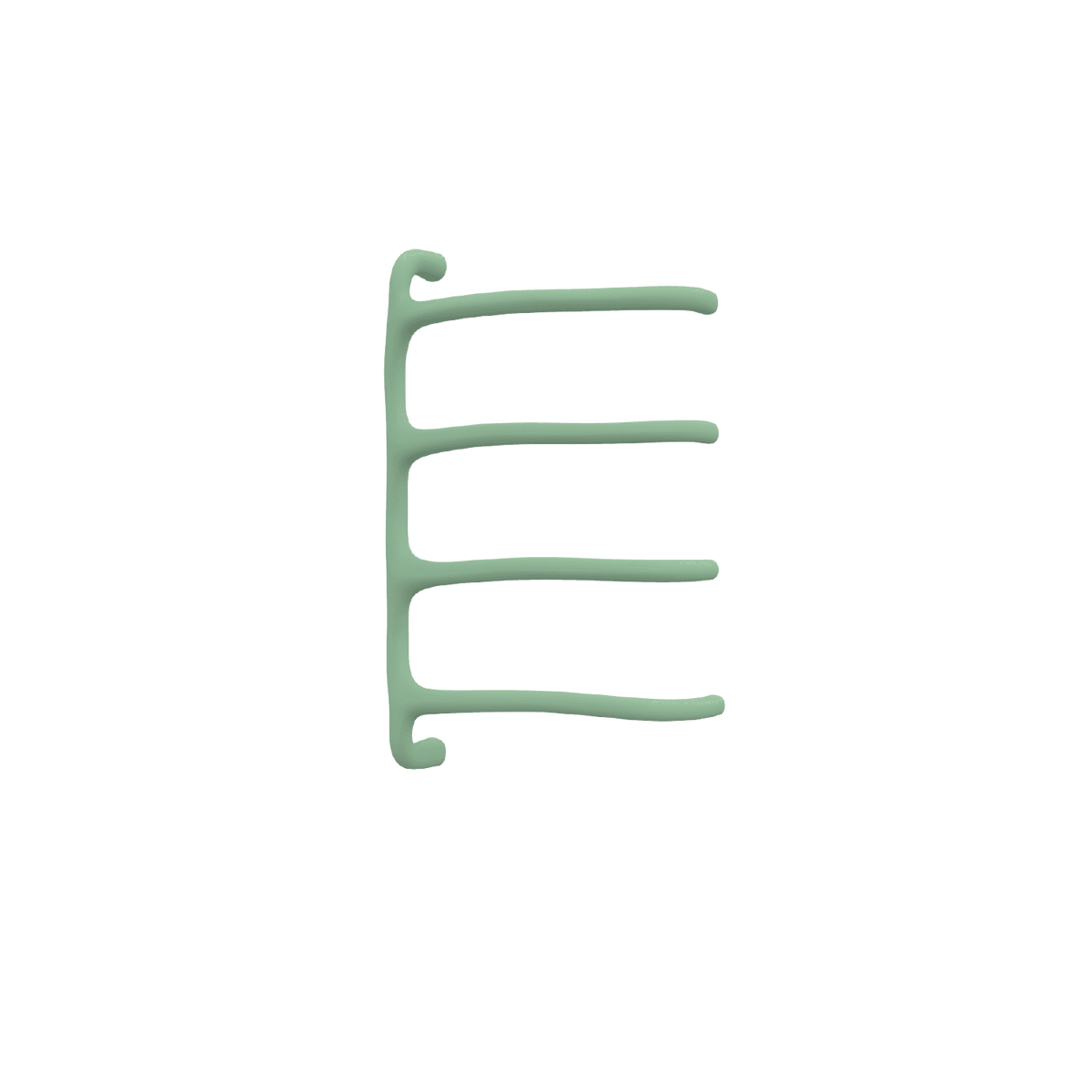 P&Bhusri S8-M-CGR-SC Tuscany Glimmer Towel Warmer in Celadon Green