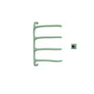 P&Bhusri S8-M-CGR-XM Tuscany Glimmer Towel Warmer in Celadon Green
