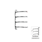 P&Bhusri S8-M-CHR-N Tuscany Glimmer Towel Warmer in Polished Chrome