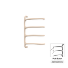 P&Bhusri S8-M-HYW-N Tuscany Glimmer Towel Warmer in Harvest Yellow