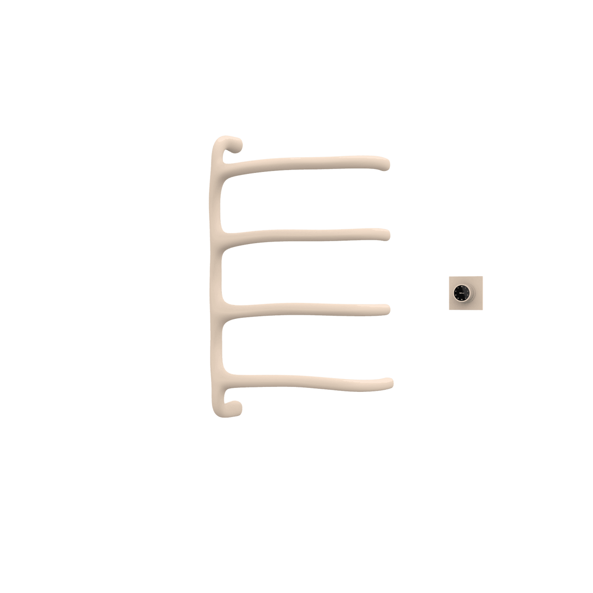 P&Bhusri S8-M-HYW-XM Tuscany Glimmer Towel Warmer in Harvest Yellow