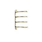 P&Bhusri S8-M-LGD-SC Tuscany Glimmer Towel Warmer in PVD Polished Luxury Gold