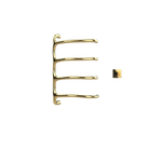 P&Bhusri S8-M-LGD-XM Tuscany Glimmer Towel Warmer in PVD Polished Luxury Gold