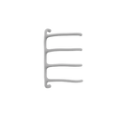 P&Bhusri S8-M-MGR-SC Tuscany Glimmer Towel Warmer in Muted Grey