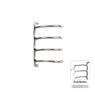 P&Bhusri S8-M-PNI-N Tuscany Glimmer Towel Warmer in PVD Polished Nickel