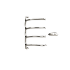 P&Bhusri S8-M-PNI-XA Tuscany Glimmer Towel Warmer in PVD Polished Nickel
