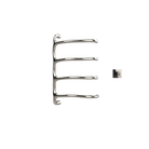 P&Bhusri S8-M-PNI-XM Tuscany Glimmer Towel Warmer in PVD Polished Nickel
