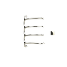 P&Bhusri S8-M-PWG-XM Tuscany Glimmer Towel Warmer in PVD Polished White Gold