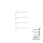 P&Bhusri S8-M-PWH-N Tuscany Glimmer Towel Warmer in Porcelain White