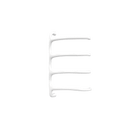 P&Bhusri S8-M-PWH-SC Tuscany Glimmer Towel Warmer in Porcelain White