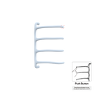 P&Bhusri S8-M-SBL-N Tuscany Glimmer Towel Warmer in Sky Blue