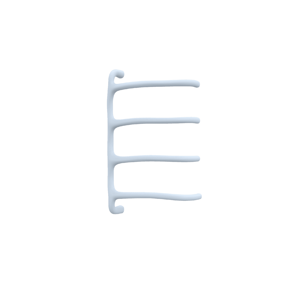 P&Bhusri S8-M-SBL-SC Tuscany Glimmer Towel Warmer in Sky Blue