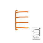 P&Bhusri S8-M-SOR-N Tuscany Glimmer Towel Warmer in Sienna Orange