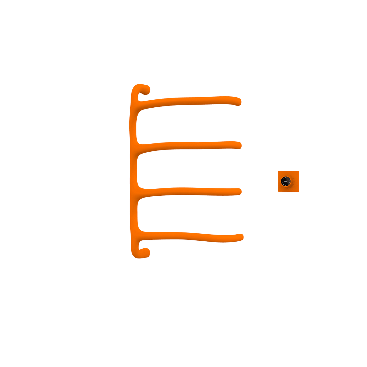 P&Bhusri S8-M-SOR-XM Tuscany Glimmer Towel Warmer in Sienna Orange