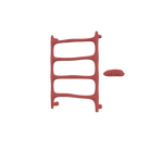 P&Bhusri S9-M-ARD-XA Verona Towel Warmer in Amber Red
