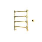 P&Bhusri S9-M-BBR-XM Verona Towel Warmer in PVD Brushed Brass