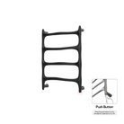 P&Bhusri S9-M-BLK-N Verona Towel Warmer in Matte Black