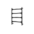 P&Bhusri S9-M-BLK-SC Verona Towel Warmer in Matte Black