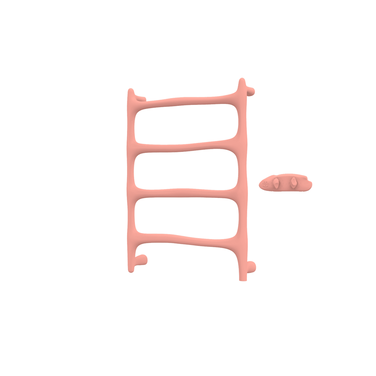 P&Bhusri S9-M-BPK-XA Verona Towel Warmer in Blossom Pink