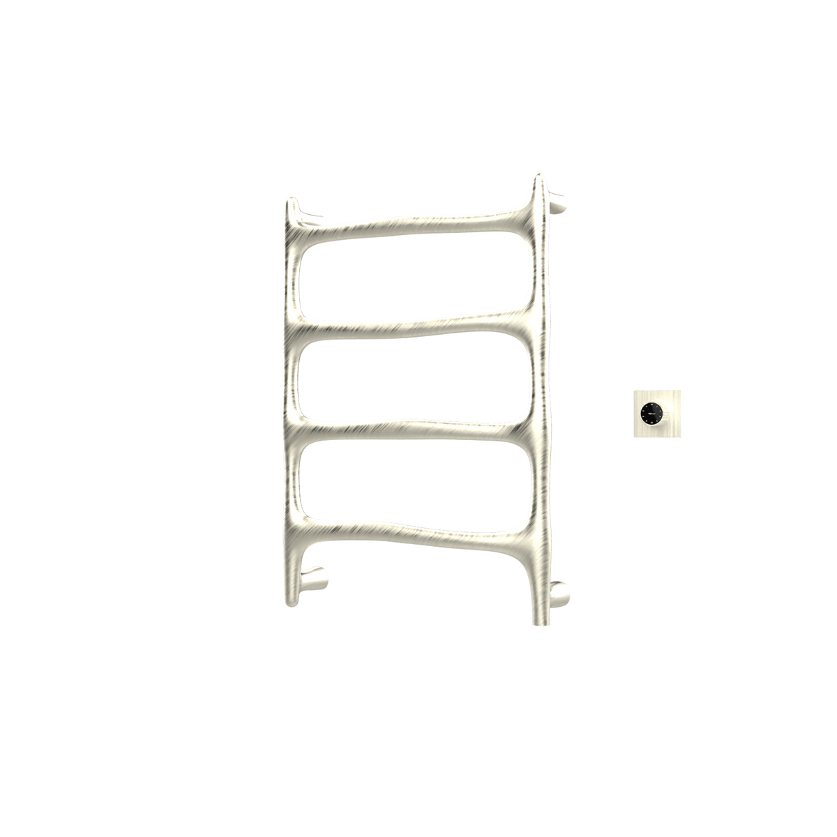 P&Bhusri S9-M-BWG-XM Verona Towel Warmer in PVD Brushed White Gold