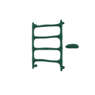 P&Bhusri S9-M-EGR-XA Verona Towel Warmer in Emerald Green