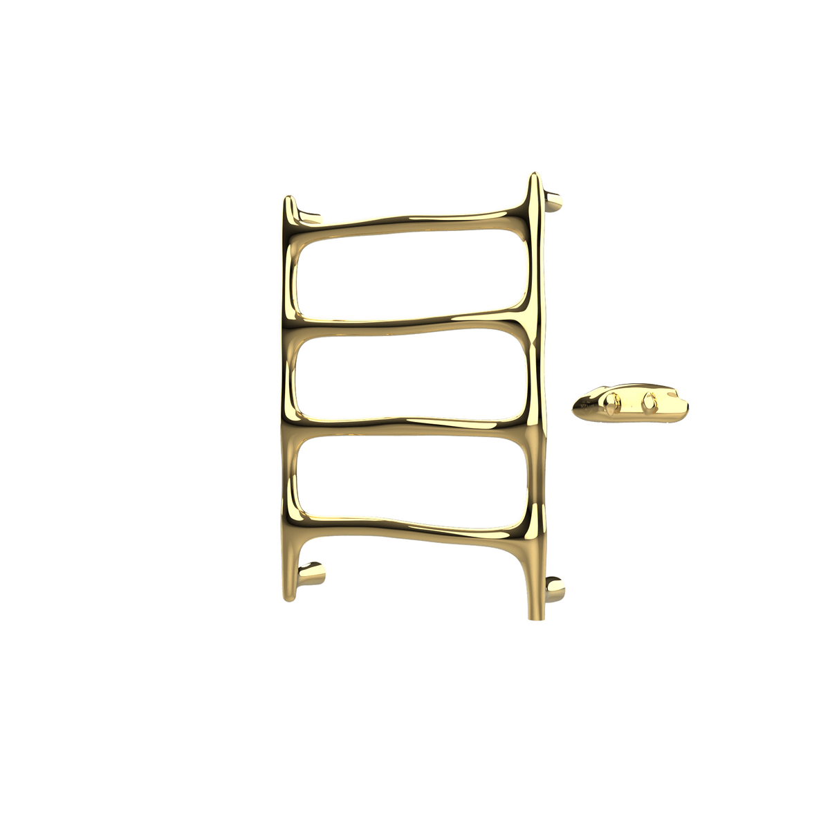 P&Bhusri S9-M-LGD-XA Verona Towel Warmer in PVD Polished Luxury Gold