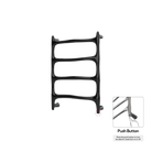 P&Bhusri S9-M-PBN-N Verona Towel Warmer in PVD Polished Black Nickel