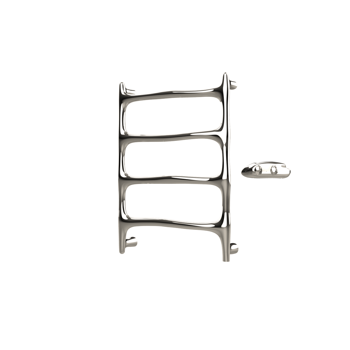 P&Bhusri S9-M-PNI-XA Verona Towel Warmer in PVD Polished Nickel