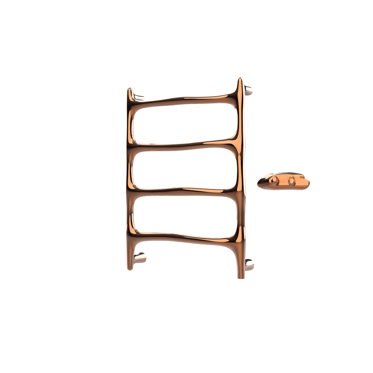 P&Bhusri S9-M-RGD-XA Verona Towel Warmer in PVD Polished Rose Gold