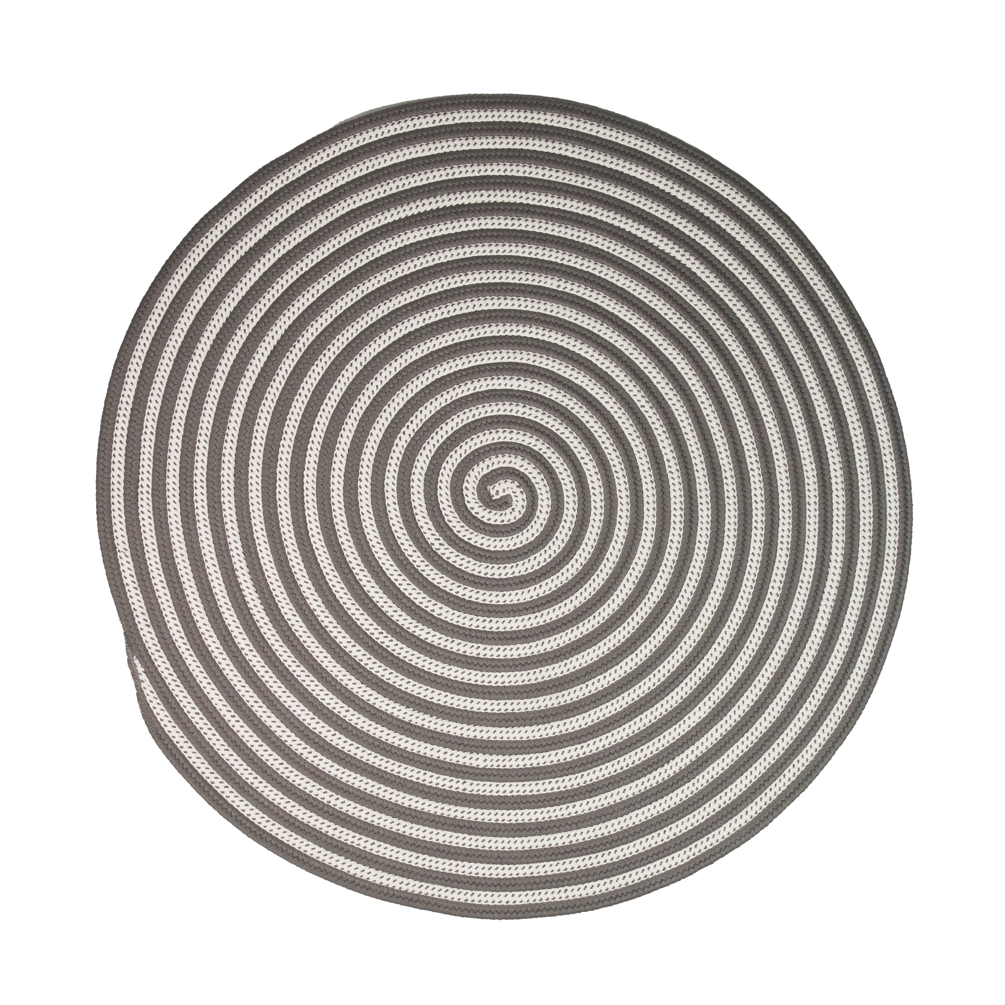 Tiki Spiral Rugs Cobblestone TK27