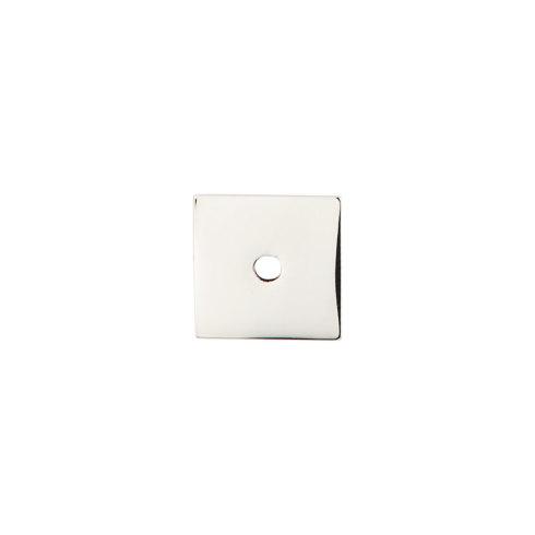 Top Knobs - TK94PN - Square Backplate - Sanctuary - Polished Nickel