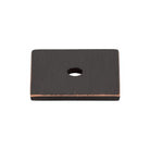 Top Knobs - TK94TB - Square Backplate - Sanctuary - Tuscan Bronze